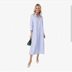 NWT Tuckernuck blue stripe willow dress